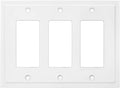 Modern Edge Decorative Wall Plate Switch Plate Outlet Cover, Durable Solid Zinc by HenneBery