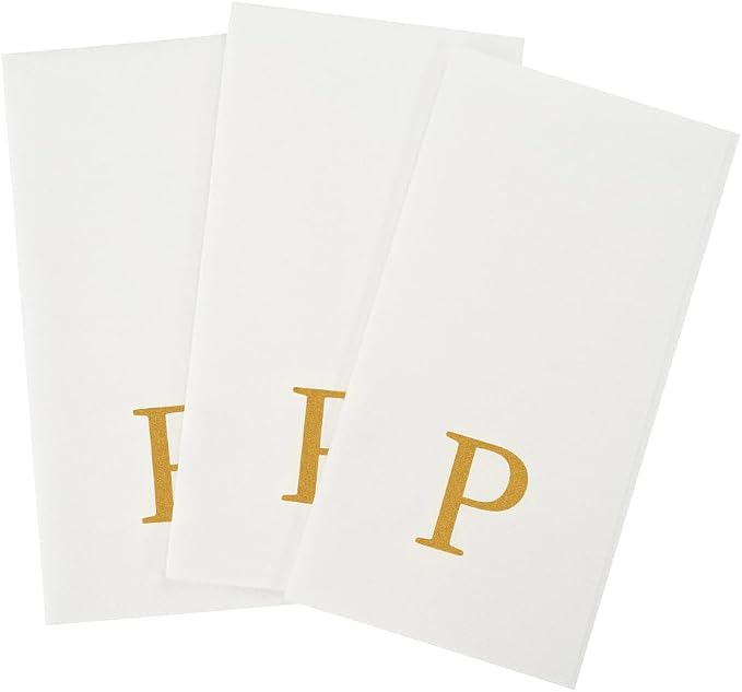 Luxenap 15.8 X 7.9 Inch Linen-Feel Guest Towels, 2000 Lettered Hand Towels - Image 11