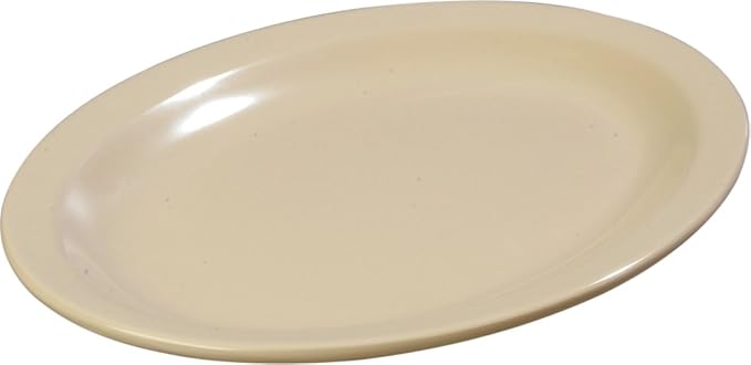 Carlisle FoodService Products Kingline Oval Platter, Heavy Duty Melamine Dish - Image 5