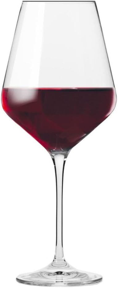 Krosno Crystal Red Wine Glasses | Set of 4 | 24.7 oz | Avant-garde Collection | - Image 7