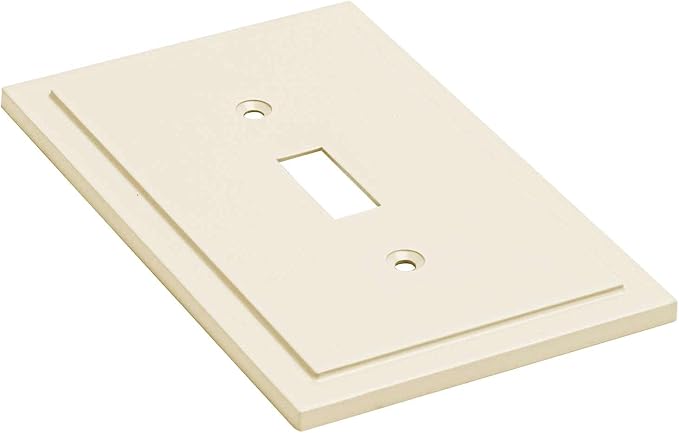 Modern Edge Decorative Wall Plate Switch Plate Outlet Cover, Durable Solid Zinc - Image 2