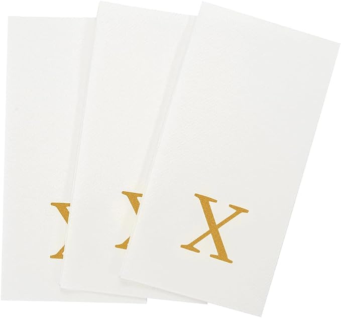 Luxenap 15.8 X 7.9 Inch Linen-Feel Guest Towels, 2000 Lettered Hand Towels - Image 11
