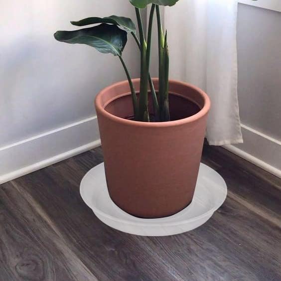 2 Pack of 19 inch Plant Saucer, 2.7" Depth Tray, Large Deep Garden Plastic - Image 6