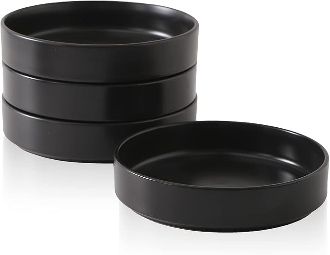 Stone Lain Celina Stoneware Bowl Set, 4-Piece Pasta Bowls by Unknown
