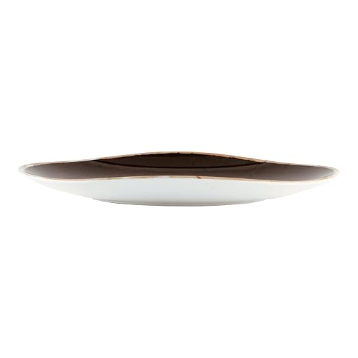 G.E.T. OP-1813-PCF Heavy-Duty Shatterproof Plastic Oval Melamine Serving Platter - Image 3