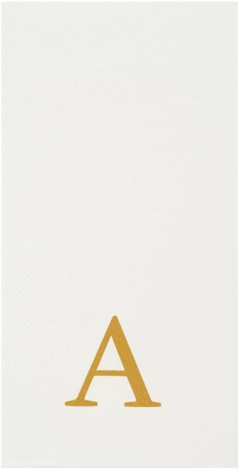 Luxenap 15.8 X 7.9 Inch Linen-Feel Guest Towels, 50 Lettered Hand Towels - Image 10
