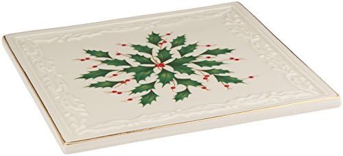 Lenox Holiday Porcelain Christmas Trivet, 6 Inch | heat-resistant | - Image 4
