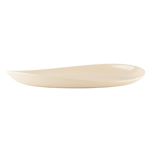 G.E.T. OP-1710-MA Heavy-Duty Shatterproof Plastic Oval Melamine Serving Platter - Image 3