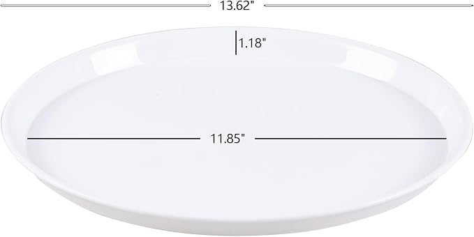 Bringer 14 Inch Round Food Serving Tray - Image 2