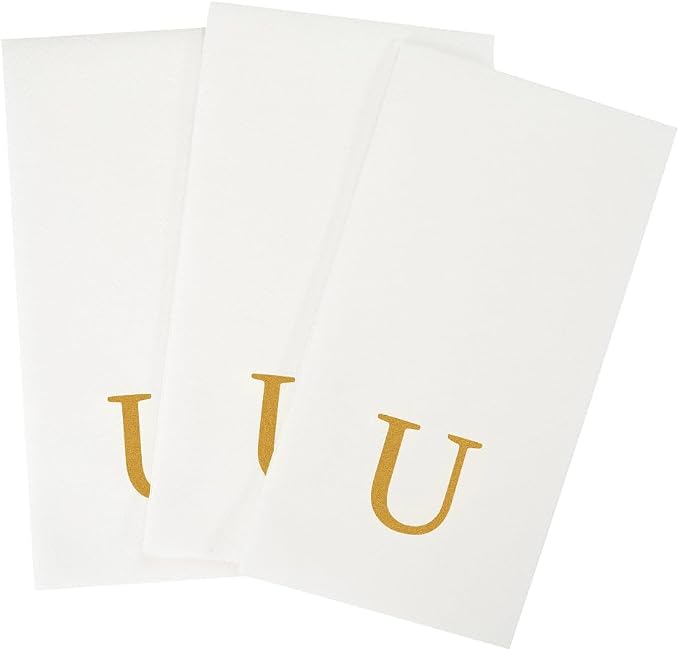 Luxenap 15.8 X 7.9 Inch Linen-Feel Guest Towels, 2000 Lettered Hand Towels - Image 11