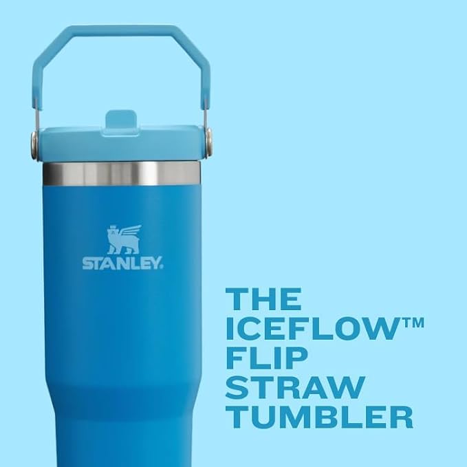 STANLEY IceFlow 2.0 Flip Straw Tumbler, 30 oz, Lilac | Easy Carry Handle | - Image 4