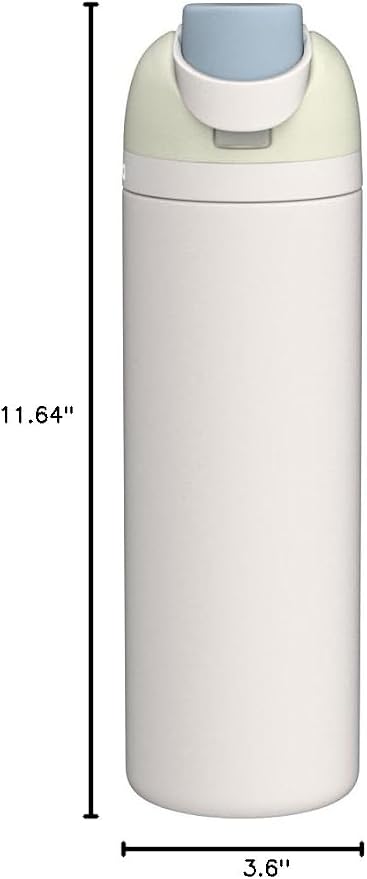 Owala FreeSip Stainless Steel Water Bottle 40 oz Iced Breeze - Image 7