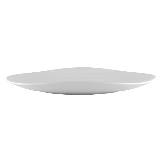 G.E.T. OP-1813-W Heavy-Duty Shatterproof Plastic Oval Melamine Serving Platter - Image 4