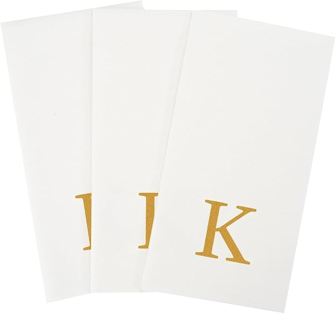 Luxenap 15.8 X 7.9 Inch Linen-Feel Guest Towels, 2000 Lettered Hand Towels - Image 11