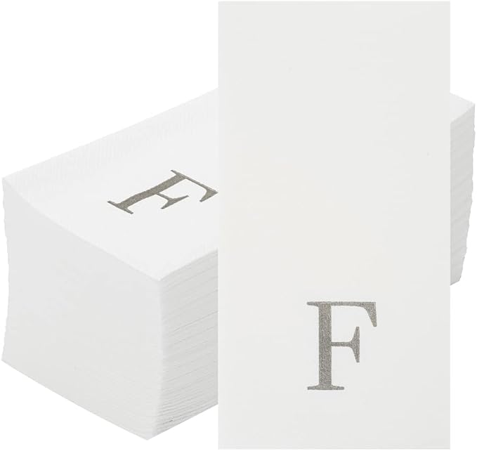 Luxenap 15.8 X 7.9 Inch Linen-Feel Guest Towels, 2000 Lettered Hand Towels - Image 2