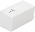 Luxenap 15.8 X 7.9 Inch Linen-Feel Guest Towels, 50 Lettered Hand Towels by Restaurantware