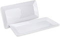 Yalin Rectangle Large Serving Platter, 17 Inch Melamine Serving Tray, Salad and by Yalin