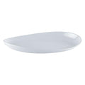 GET 16" x 9" White Oval Melamine Platter | Dishwasher safe, Shatterproof by Unknown