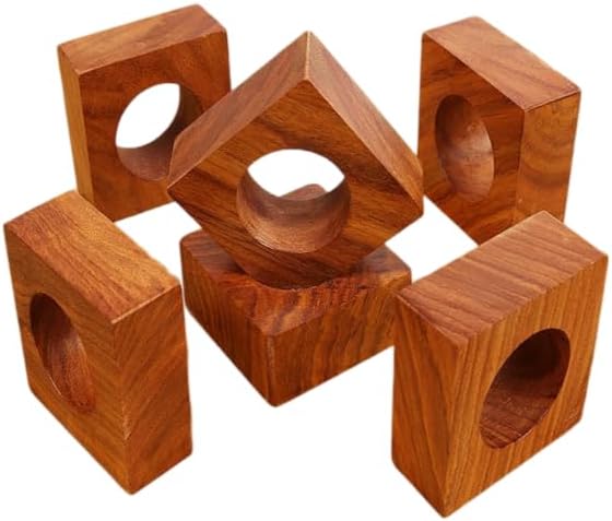 Handmade Napkin Rings Set of 12 by Shafa+impex