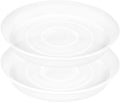 2 Pack of 19 inch Plant Saucer, 2.7" Depth Tray, Large Deep Garden Plastic by Bleuhome