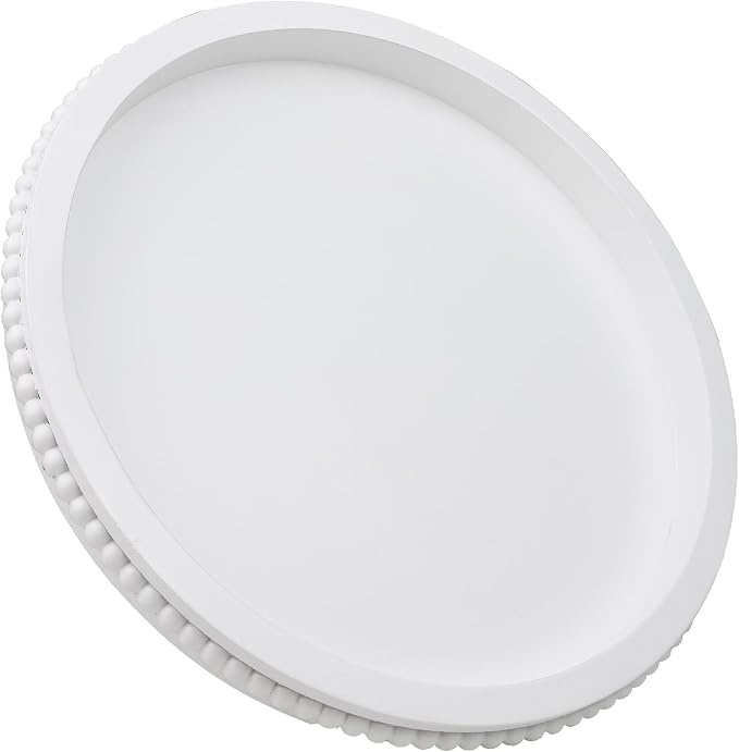 Hrastany Round Wood Serving Tray by Hrastany