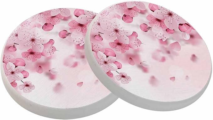 oFloral Cherry Blossom Coasters by oFloral
