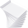 Lifewit 8 Pcs Serving Tray for Party Supplies, Reusable Plastic Food Serving by Lifewit