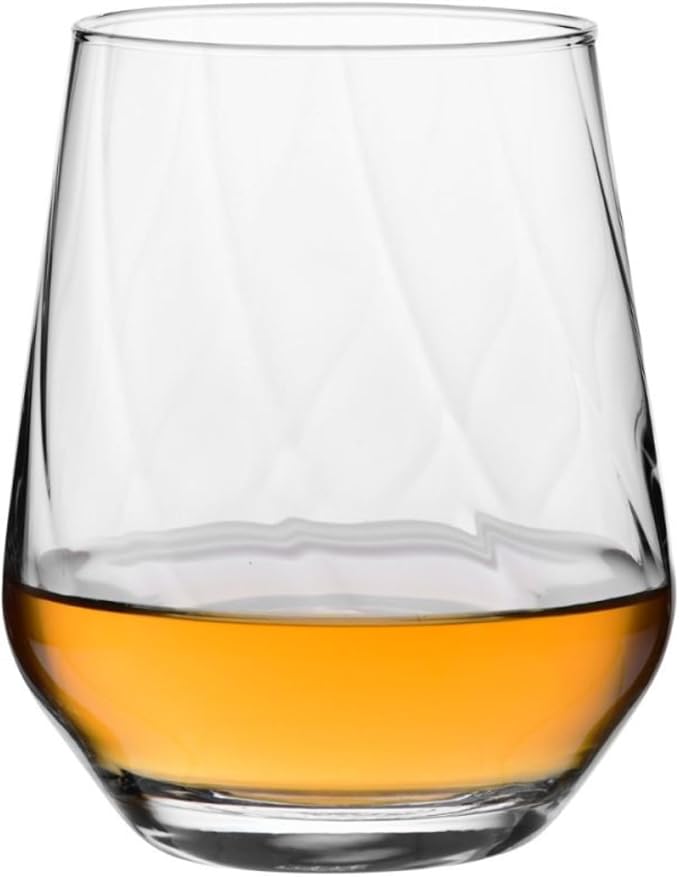 Krosno Textured Drinking Glasses, Water and Juice, Wine and Cocktails, 54 fl. oz - Image 7