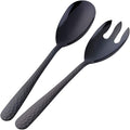 Salad Spoon and Fork Set, 12 Inch Stainless Steel Salad Server, Dishwasher Safe by Unknown
