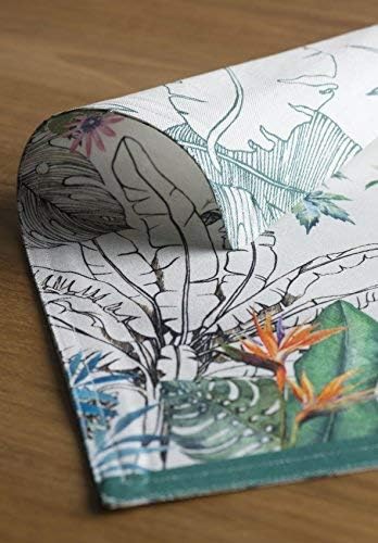 Maison d' Hermine Placemats Set of 4 Reusable 100% Cotton | Cloth Place Mats - Image 8