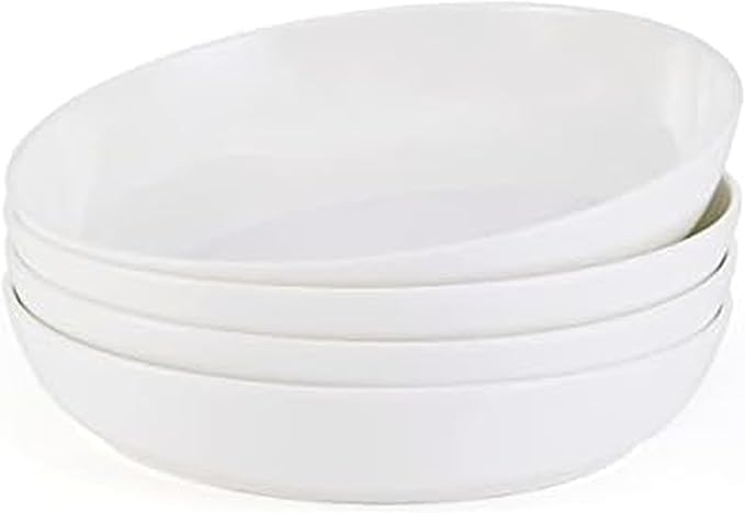 Mikasa Samantha Bone China Lightweight Chip Resistant Set of 4 Pasta Bowls Set by Mikasa