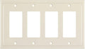 Modern Edge Decorative Wall Plate Switch Plate Outlet Cover, Durable Solid Zinc by HenneBery