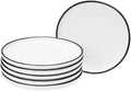 6-inch Small Porcelain Appetizer Plates, Snacks Plate by BonNoces