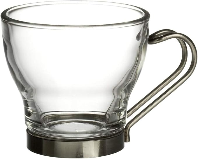 Bormioli Rocco Oslo Espresso Glass Cups 4 Set 3.75 Oz | Tempered Glass - Image 2