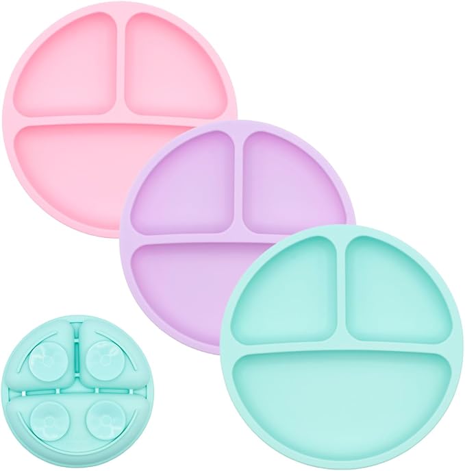 WeeSprout Suction Plates for Babies & Toddlers by WeeSprout