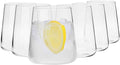 Krosno Water Juice Drinking Glasses, 12.9 oz, Avant-Garde Collection, Crystal by Krosno
