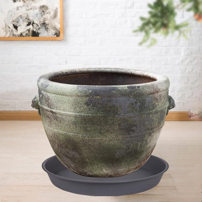 2 Pack of 16 17 inch Plant Saucer, 2.3" Depth, Plant Trays - Image 5