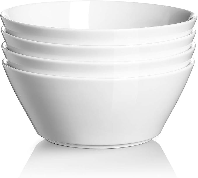 DOWAN 32 OZ Large Soup Bowls Set of 4 by DOWAN