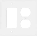Modern Edge Decorative Wall Plate Switch Plate Outlet Cover, Durable Solid Zinc by HenneBery