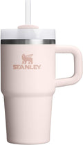 STANLEY Quencher H2.0 Flow State Tumbler, 20 oz, Rose Quartz 2.0 | Handle and by Unknown