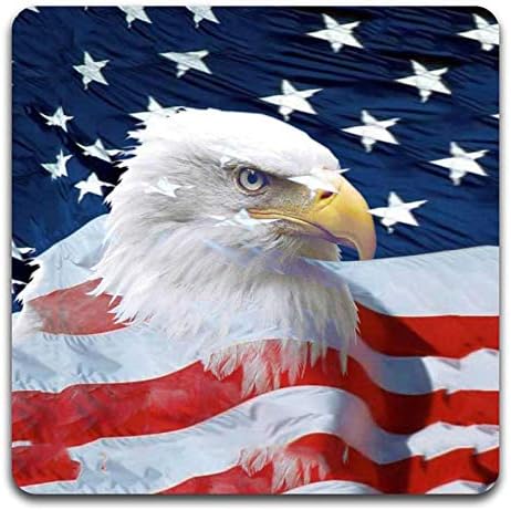 American Eagle Square Coaster Set - Image 4