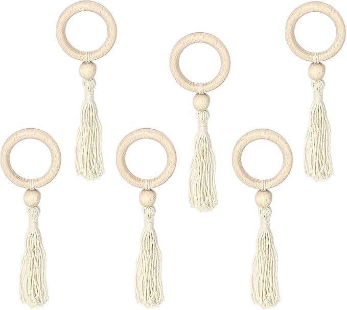 Napkin Rings Set of 6 by LEBEJUA-EXCLUSIVENAPKINRINGSSET