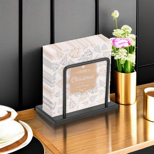 Livabber Napkin Holder, Metal Napkin Storage Modern Freestanding Tissue Paper - Image 5