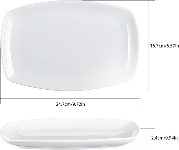 Ceramic Serving Platter Set - Image 2