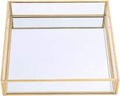 Sooyee Gold Square Mirror Tray, Coffee Table by Sooyee