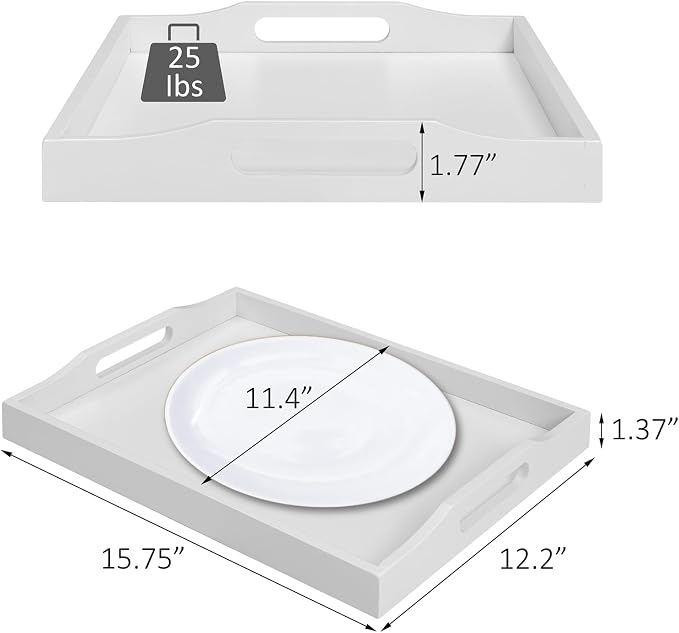 RRX Bamboo Food Serving Tray - Image 3