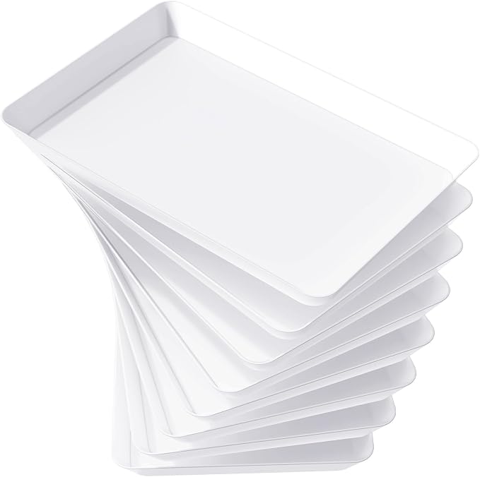 Lifewit 8 Pcs Large Serving Tray by Lifewit