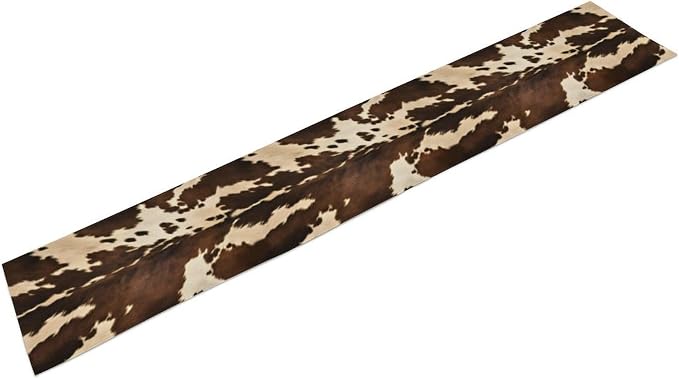 Cow Print Table Runner, 13x120 Inch - Image 5