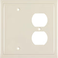 Modern Edge Decorative Wall Plate Switch Plate Outlet Cover, Durable Solid Zinc by HenneBery