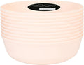 Edge Collection Pink Plastic Party Soup Bowls Premium heavyweight Elegant by PLASTICPRO